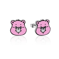 Couture Kingdom - Care Bears - Cheer Bear Enamel Stud Earrings