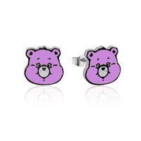 Couture Kingdom - Care Bears - Share Bear Enamel Stud Earrings