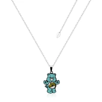 Couture Kingdom - Care Bears - Wish Bear Belly Badge Enamel Necklace