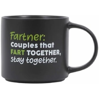 Splosh Cheeky Mug - Fartner: Couples That Fart Together Stay Together