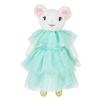 Claris The Mouse Turquoise Elegante Plush Doll