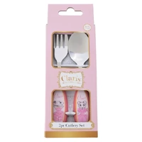 Claris The Mouse Stainless Steel Cutlery Set (Set of 2)