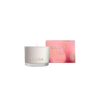 Ecoya Christmas Edition Monty Jar Candle - Red Berries & Peony At Dusk
