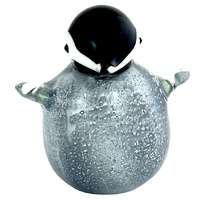 Zibo Glass Ornament - Miniature Pingu