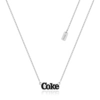 Couture Kingdom - Coca Cola - Coke Necklace White Gold