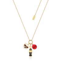 Couture Kingdom - Coca Cola - Polar Bear Trio Charm Necklace Yellow Gold