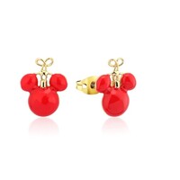 Disney Couture Kingdom - Mickey Mouse - Bauble Stud Earrings Yellow Gold