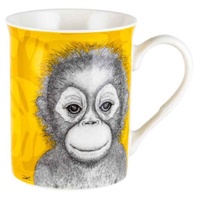 Dots By Donna Mug - Ollie the Orangutan