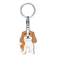 I Love My Cavalier Keyring