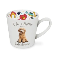 I Love My Labradoodle Mug