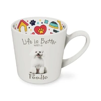 I Love My Poodle Mug