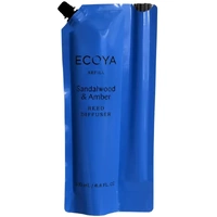 Ecoya Reed Diffuser Refill - Sandalwood & Amber