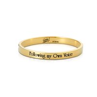 Disney Couture Kingdom Junior - The Little Mermaid - Ariel Follow My Own Voice Bangle Yellow Gold