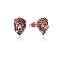 Disney Couture Kingdom - The Lion King - Adult Simba Stud Earrings Rose Gold