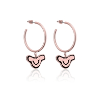 Disney Couture Kingdom - The Lion King - Simba Hoop Earrings Rose Gold