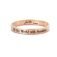Disney Couture Kingdom - Snow White And The Seven Dwarfs - Fill The World With Sunshine Bangle Rose Gold