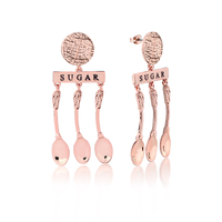 Disney Couture Kingdom - Mary Poppins - A Spoonful of Sugar Earrings Rose Gold