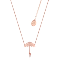 Disney Couture Kingdom - Mary Poppins - Umbrella Necklace Rose Gold