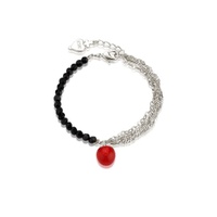 Couture Kingdom - Disney - Snow White And The Seven Dwarfs Poison Apple Bracelet Silver