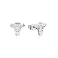 Disney Couture Kingdom - Winnie the Pooh - Tigger Stud Earrings White Gold