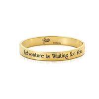 Disney Couture Kingdom - Beauty And The Beast - Princess Belle Adventure Is Waiting For You Bangle Yellow Gold