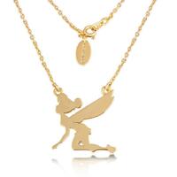 Disney Couture Kingdom - Tinkerbell - Silhouette Necklace Yellow Gold