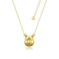 Disney Couture Kingdom - Winnie the Pooh - Pooh Necklace Yellow Gold
