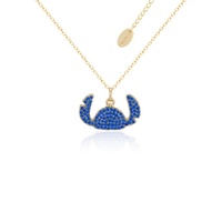 Couture Kingdom - Disney - Lilo & Stitch Crystal Silhouette Necklace Gold