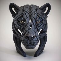 Edge Sculpture - Panther Bust
