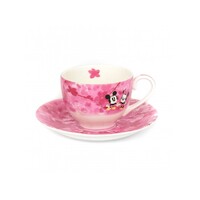 English Ladies Mickey and Minnie Mouse Spring - Cup And Saucer - Tea Set