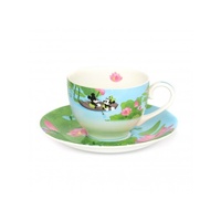 English Ladies Mickey and Minnie Mouse Summer - Cup And Saucer - Tea Set