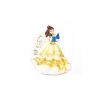 English Ladies Beauty and the Beast - Belle Flatback Figurine
