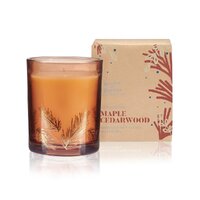 Scents of Nature by Tilley Christmas Limited Edition Candle - Maple Cedarwood