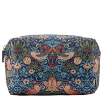 William Morris At Home - Strawberry Thief - Large Toiletry Bag Blue