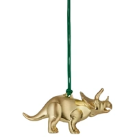 Waterford Golden Triceratops Hanging Ornament