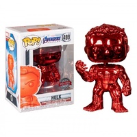 Pop! Vinyl - Marvel Avengers 4: Endgame - Hulk Red Chrome US Exclusive