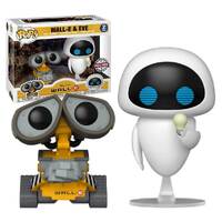Pop! Vinyl - Disney Wall-E - Cooler Wall-E & Eve With Bulb 2 Pack US Exclusive