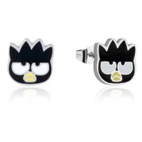 Couture Kingdom - Sanrio - Badtz-Maru Stud Earrings Silver