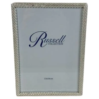 Russell Collection Frame - Silver Rope 5x7in