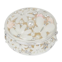 Russell Collection - Epoxy Roses and Butterfly Trinket Box