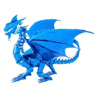 Metal Earth - 3D Metal Model Kit - ICONX Blue Dragon