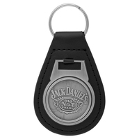 Jack Daniels Key Ring - Cartouche Leather 