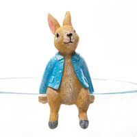 Jardinopia Pot Buddies - Beatrix Potter: Peter Rabbit Sitting On Pot