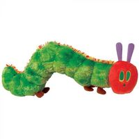 The Very Hungry Caterpillar Beanie Soft Toy - Caterpillar 26cm