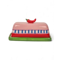 La La Land Beyond Seaview - Stoneware Hot Chilli Butter Dish
