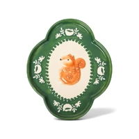 La La Land Beyond Retro Folk - Stoneware Nutty Dish