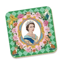 La La Land Her Majesty The Queen - Corky Coaster