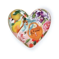 La La Land Je T'aime Paris - Heart Shape Trinket Tray