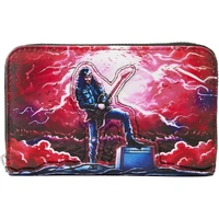 Loungefly Stranger Things - Eddie Munson Tribute Glow in the Dark Zip Around Wallet
