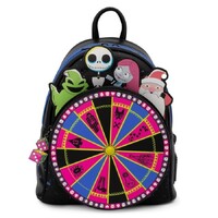 Loungefly Disney Nightmare Before Christmas - Oogie Boogie Wheel Mini Backpack